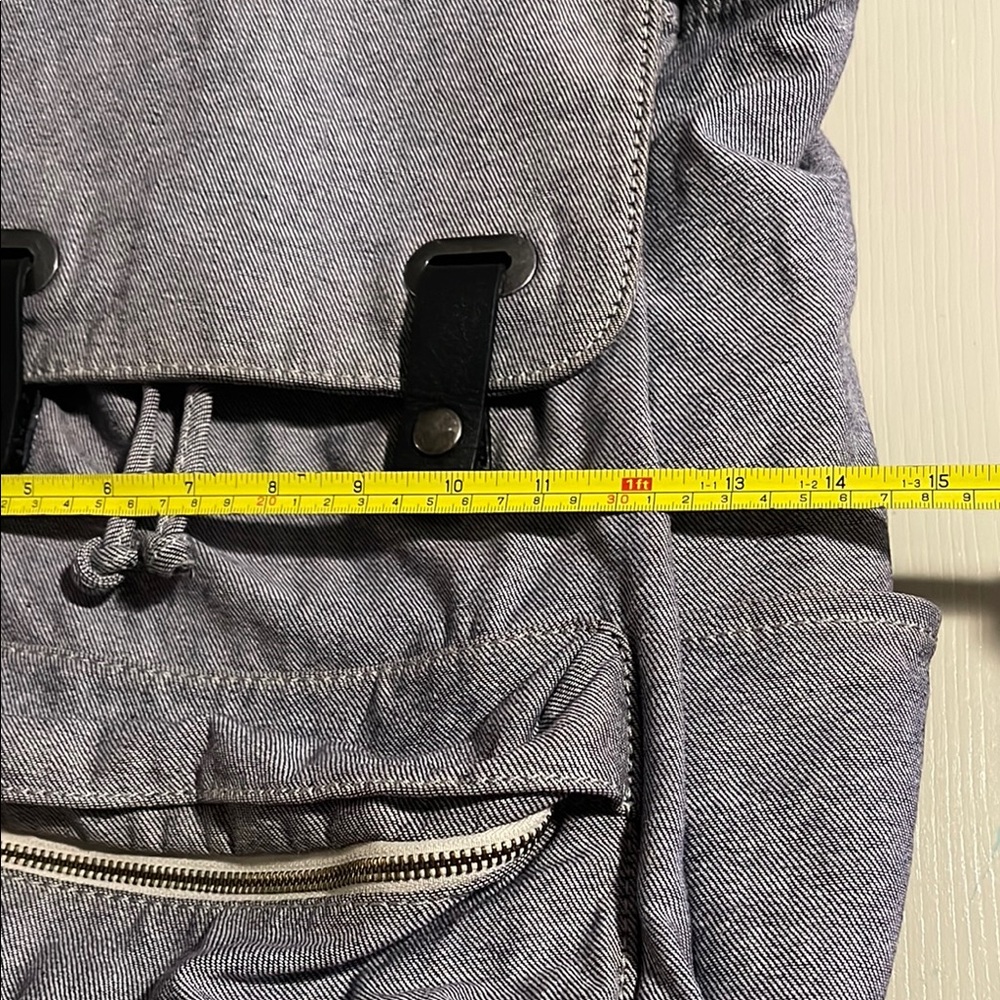 Everlane Gray Canvas Backpack - image 2
